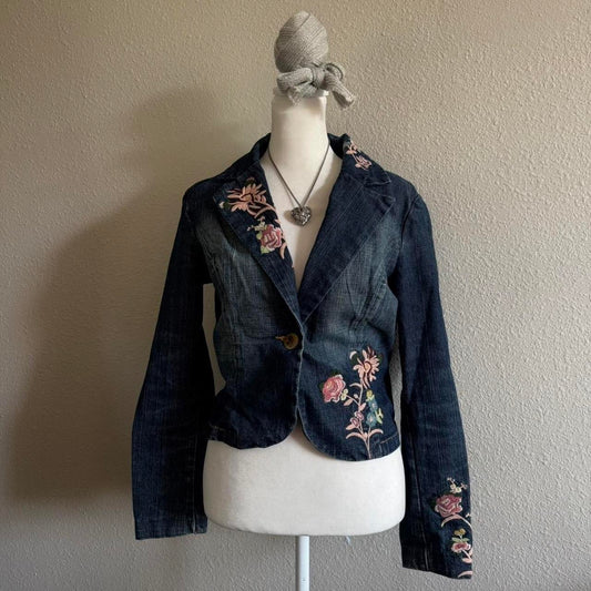 Bisou Bisou denim blazer