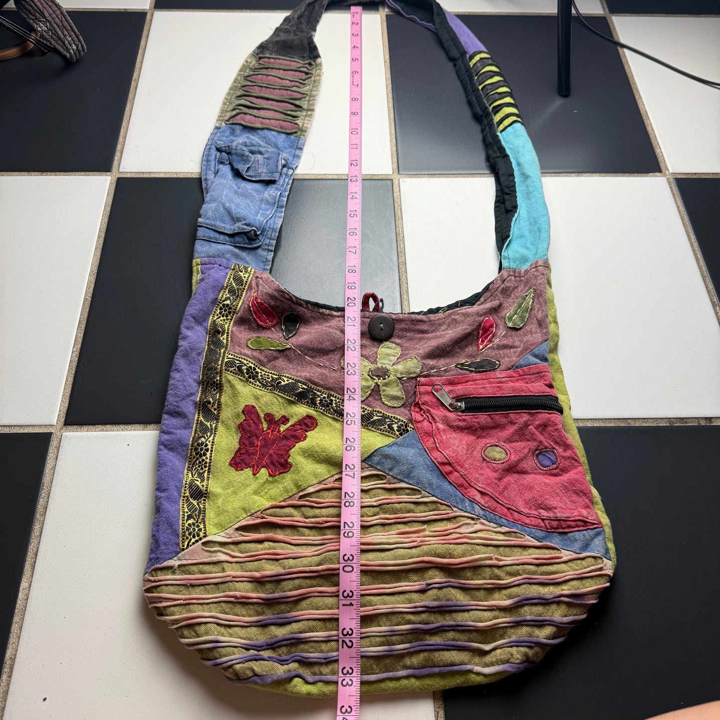 Boho crossbody bag
