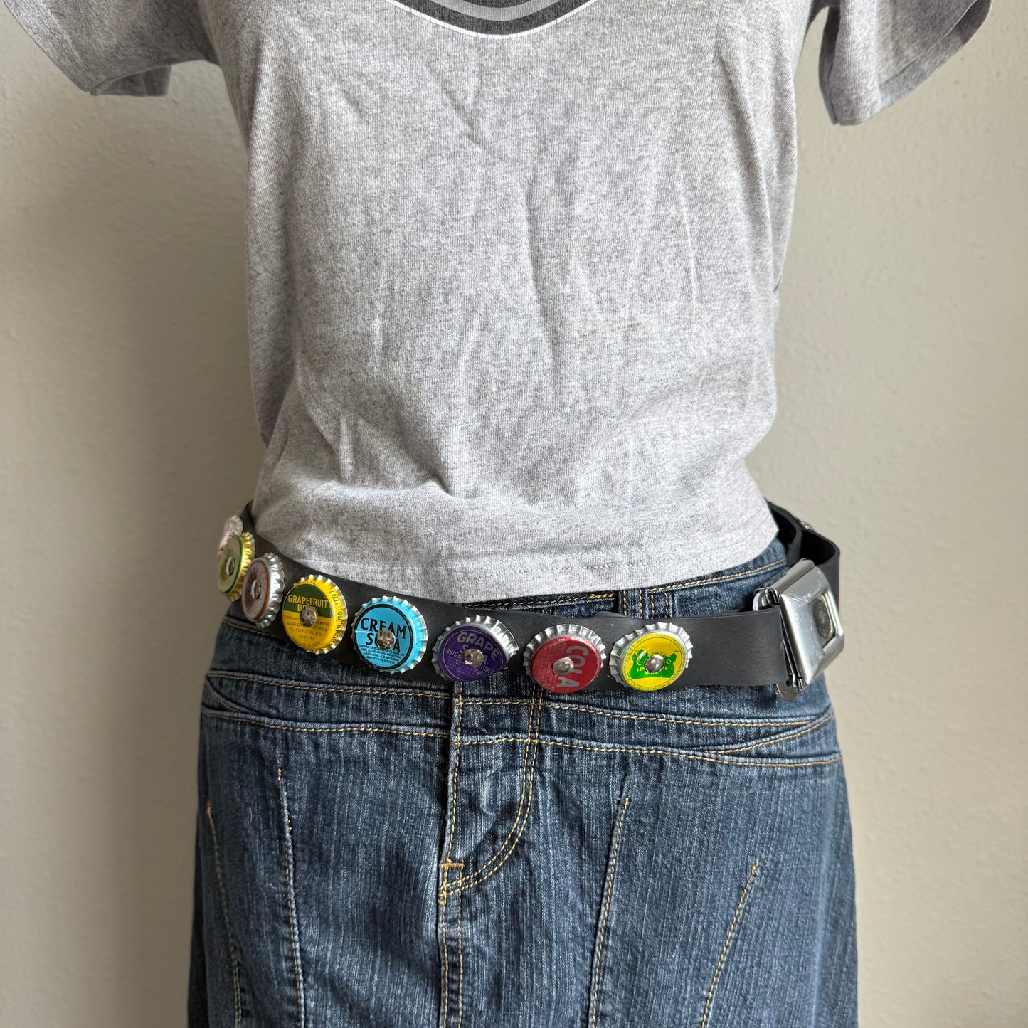2000s Bottle cap belt