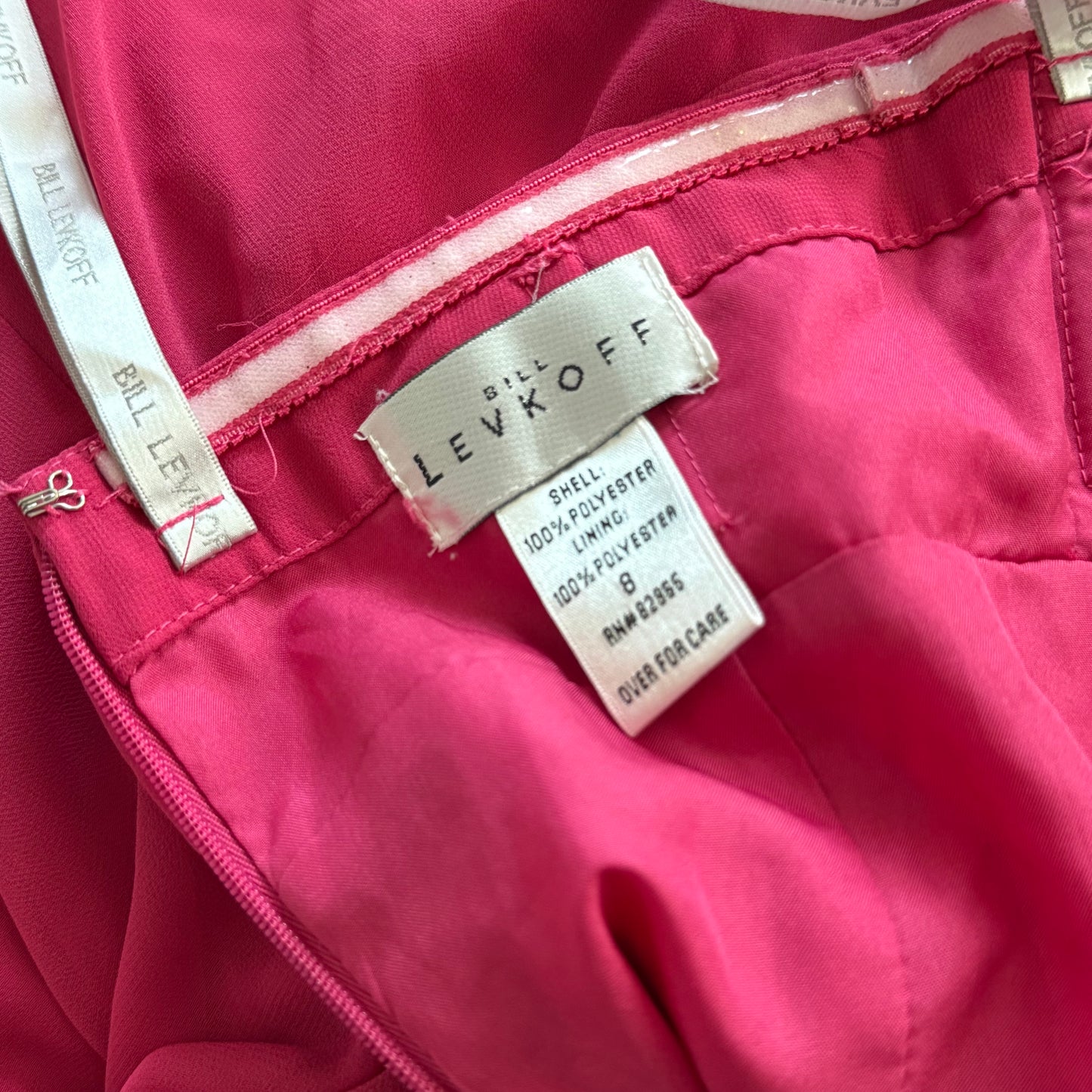 2000s bubblegum pink ruffle dress