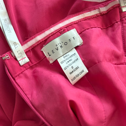 2000s bubblegum pink ruffle dress