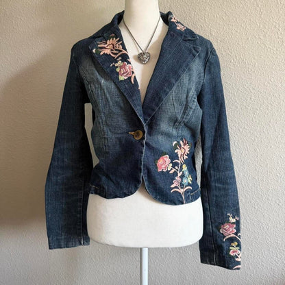 Bisou Bisou denim blazer