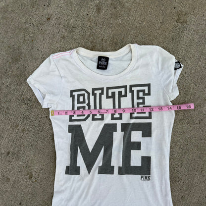 “Bite Me” PINK Victoria’s Secret top