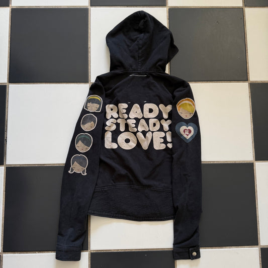 Harajuku fitted zip up jacket