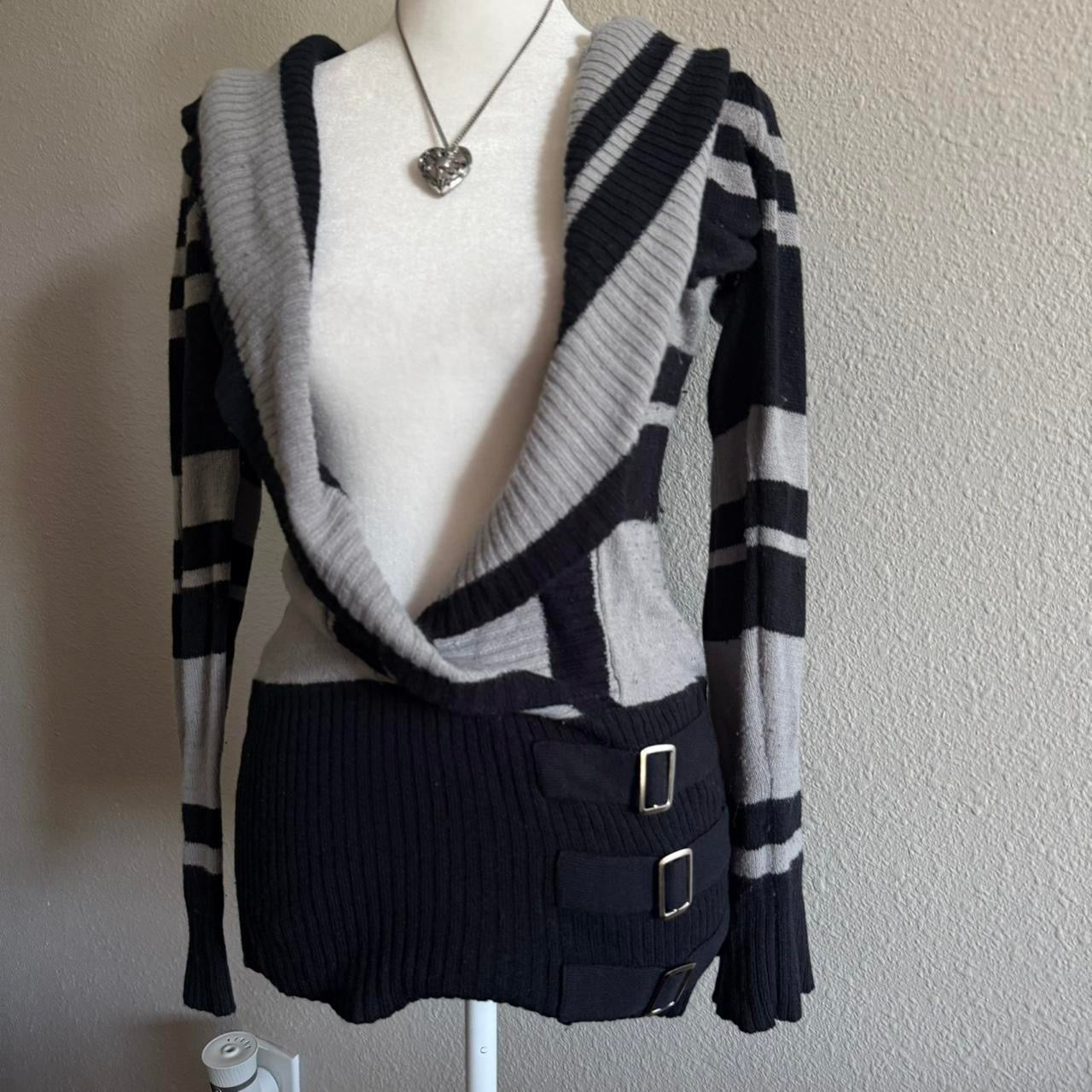 Striped tunic longsleeve