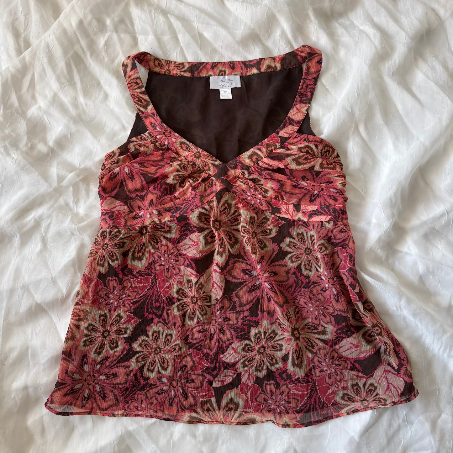 summer boho flower cami