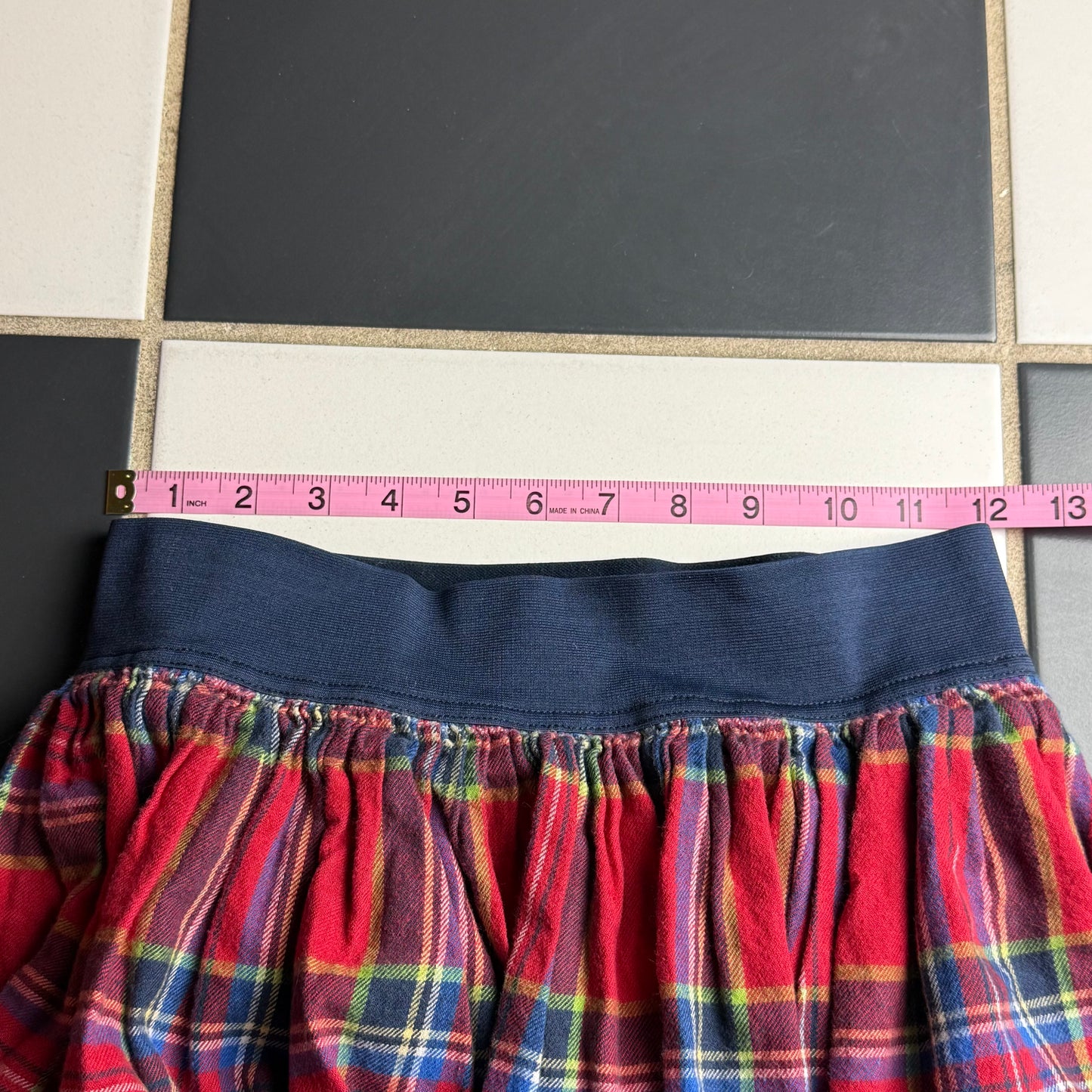 Hollister gingham skirt