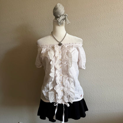 Hollister babydoll top