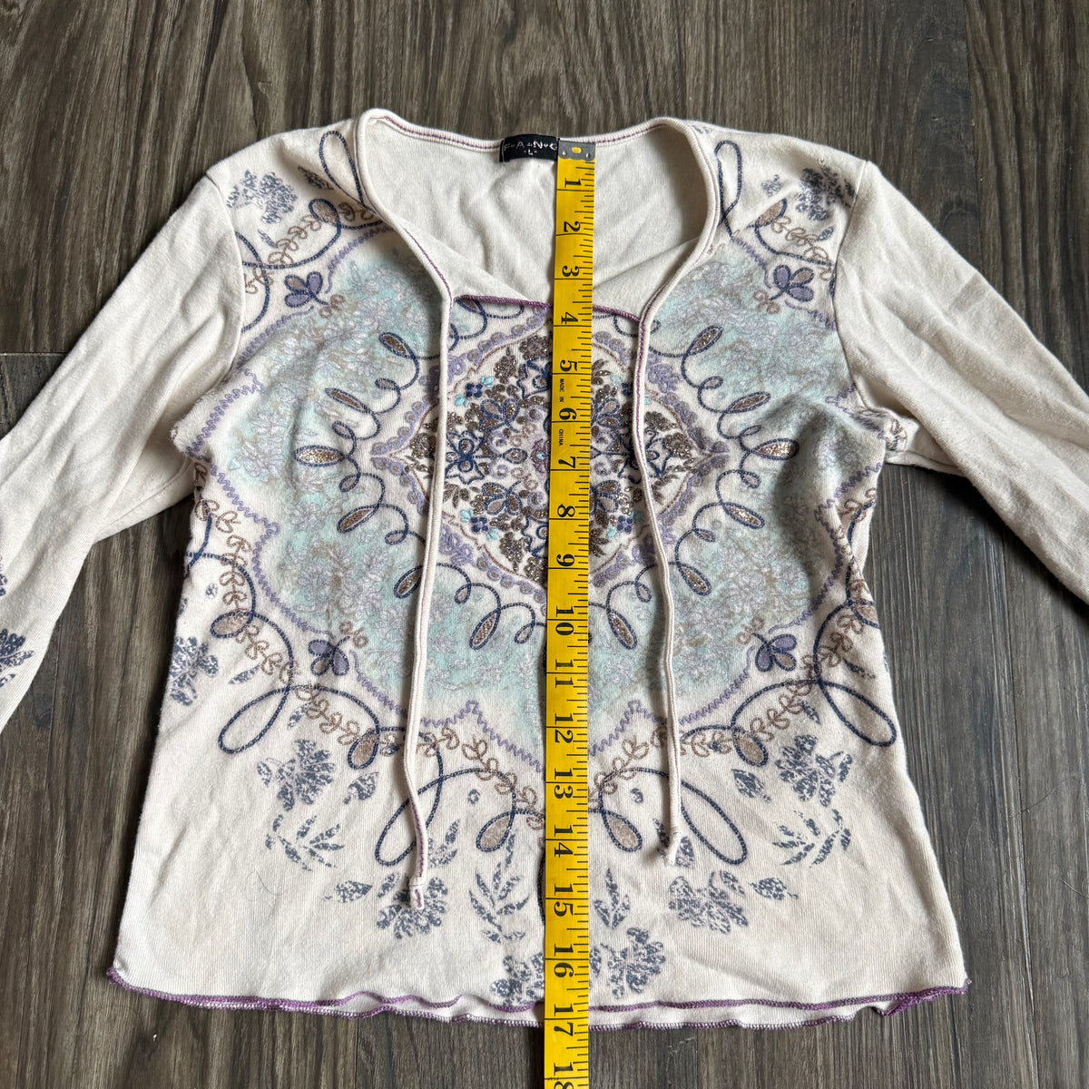 FANG whimsical longsleeve top