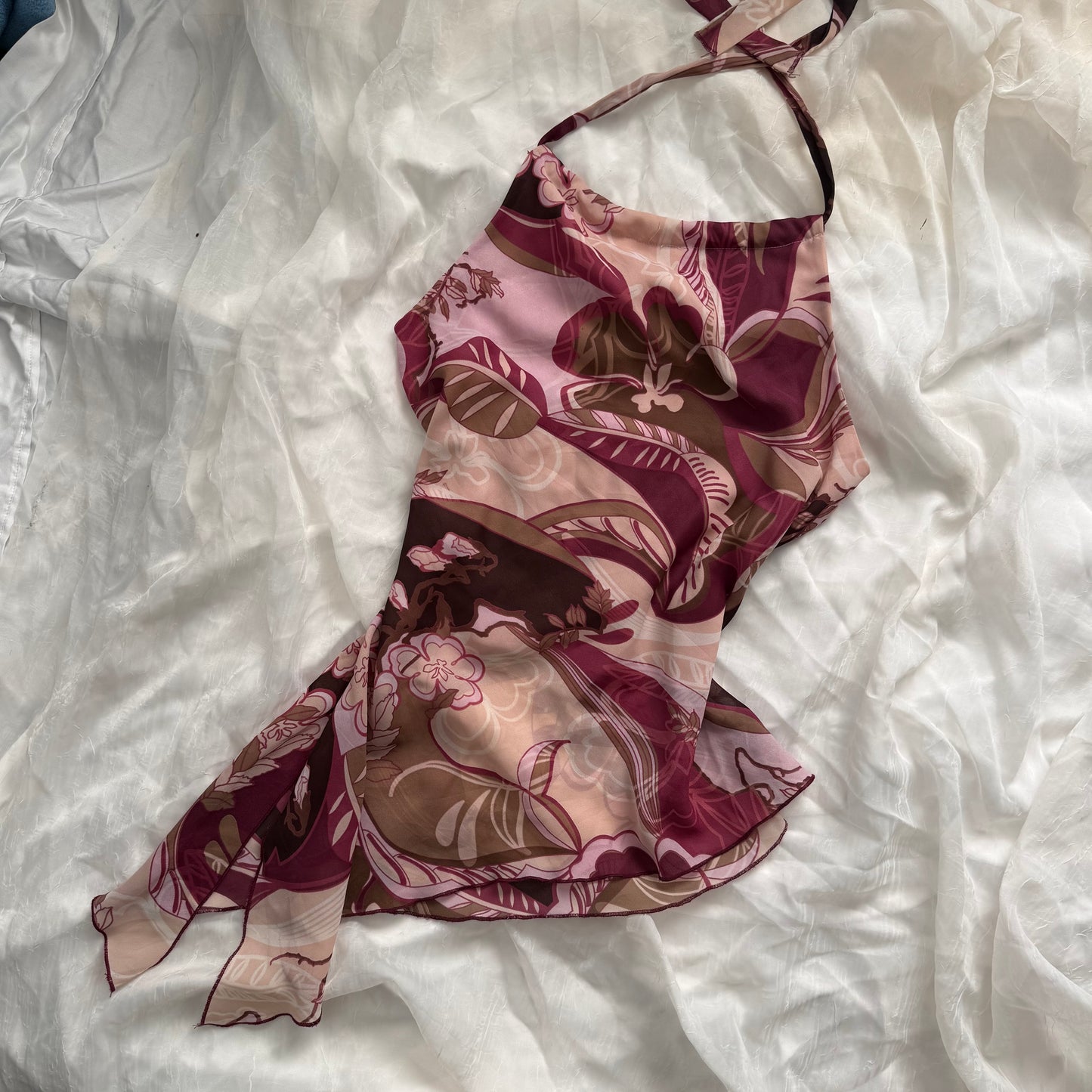 whimsical flower halter