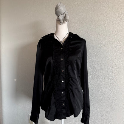 Office siren ruffle longsleeve