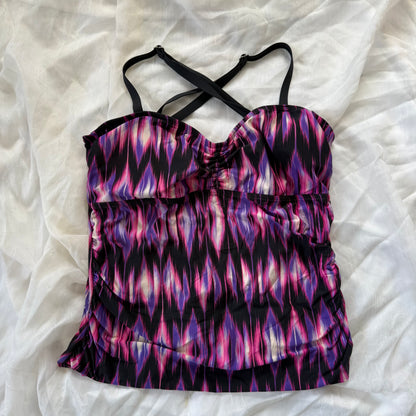 Colorful tankini top