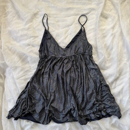 Velvet metallic cami top