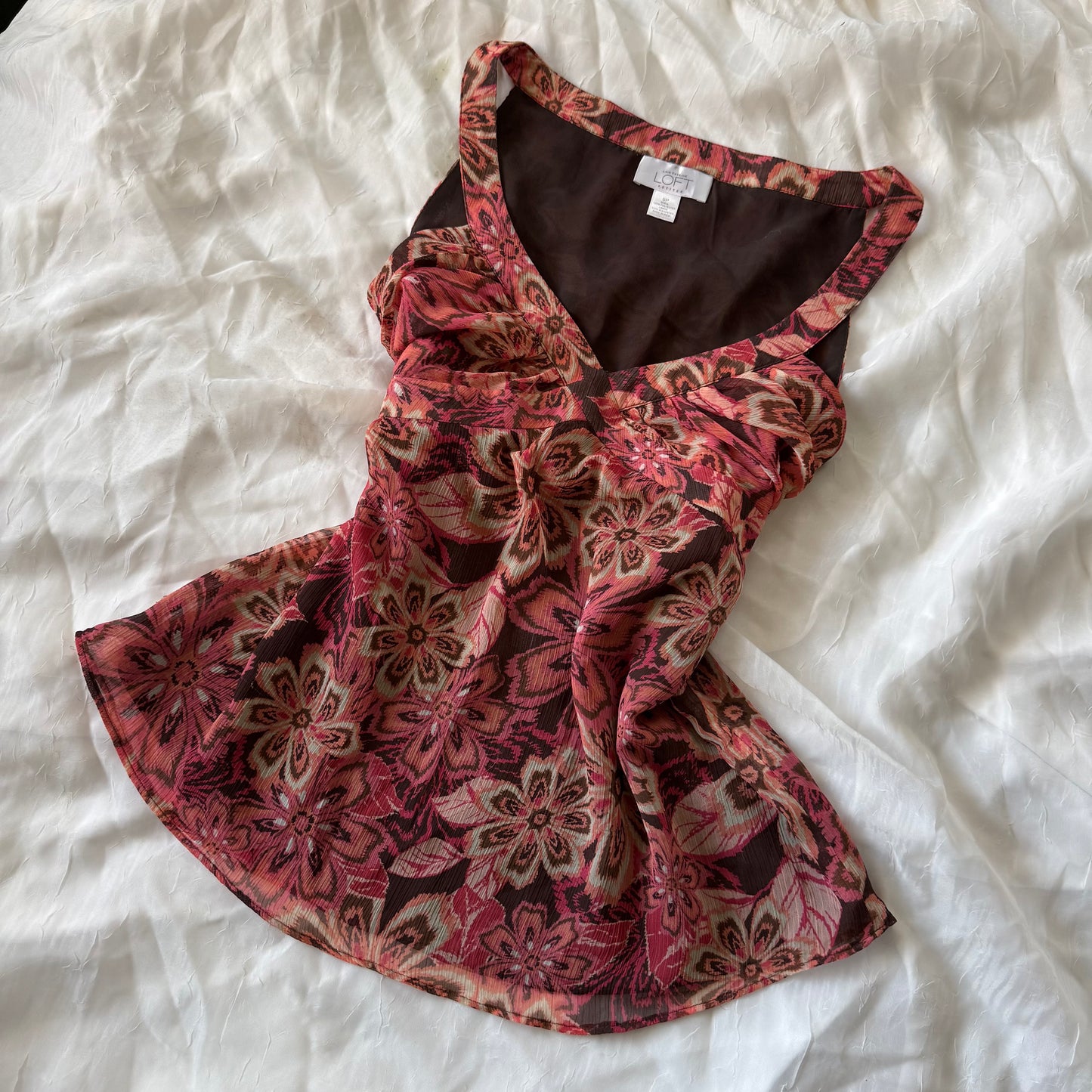 summer boho flower cami