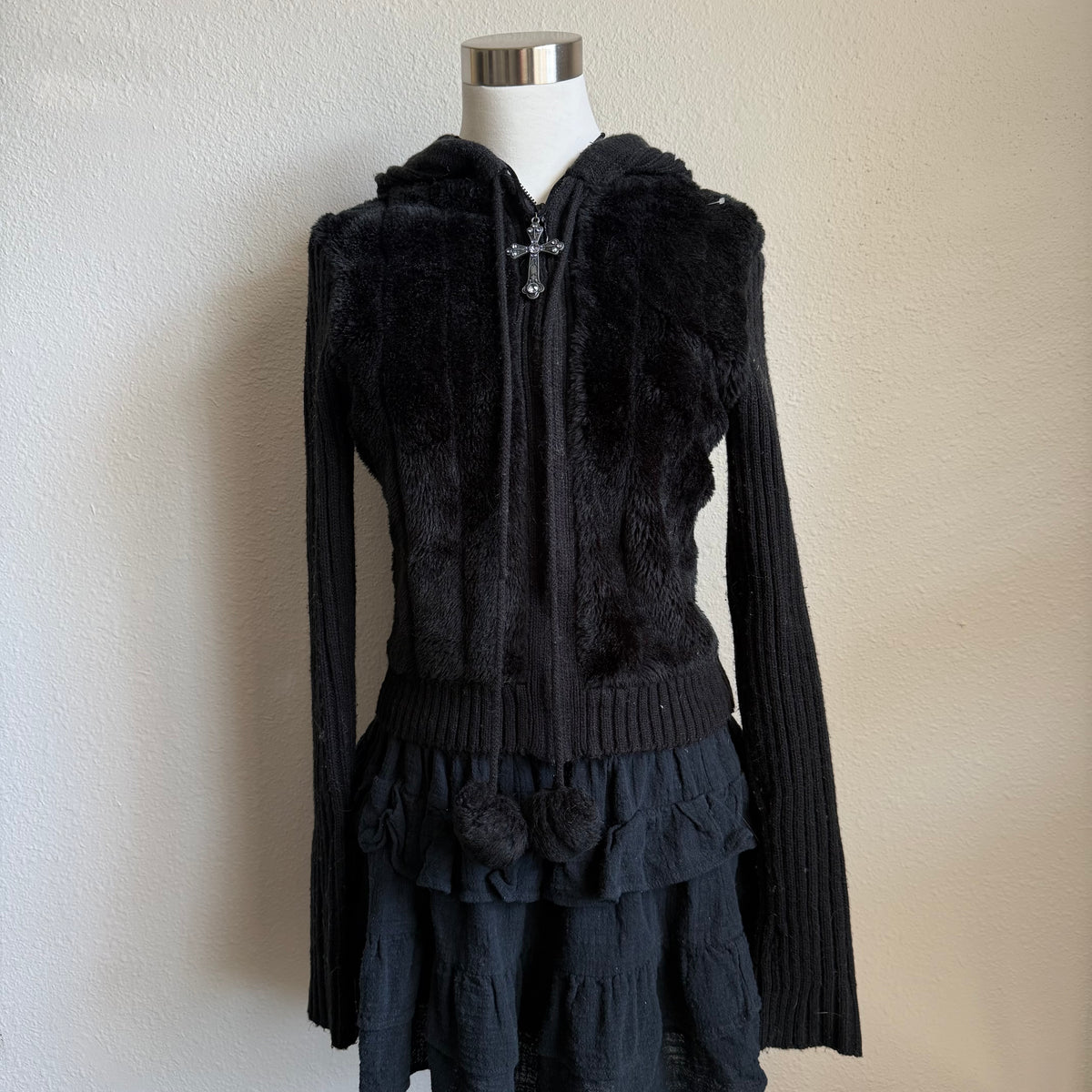 Say What? zip up sweater