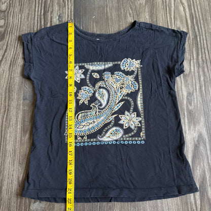 Paisley basic tee