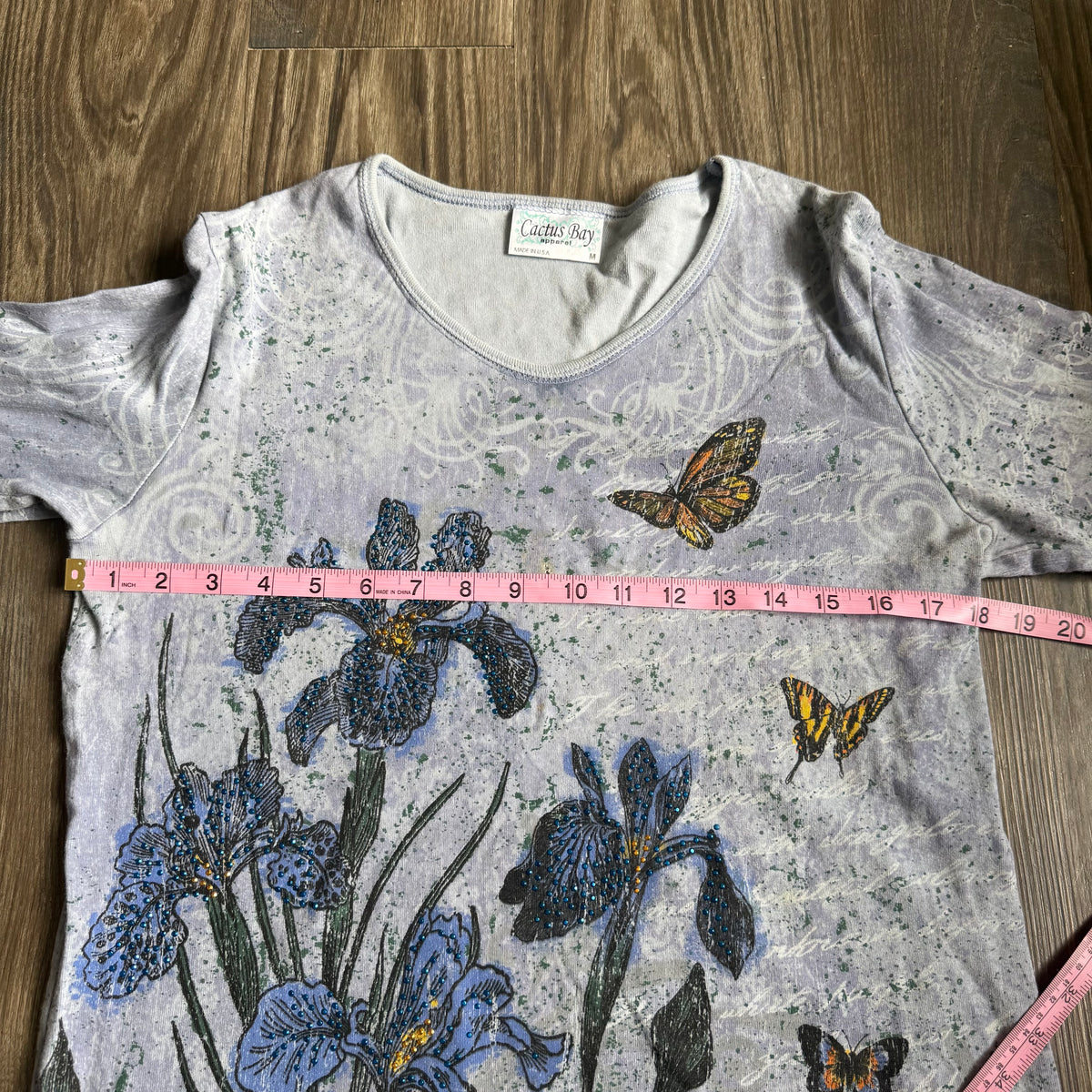 Cactus Bay butterfly top