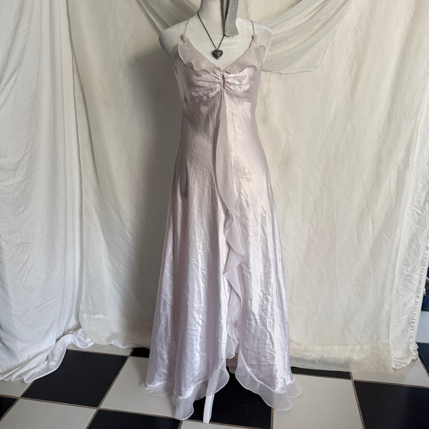 Jonquil white nightgown slip dress