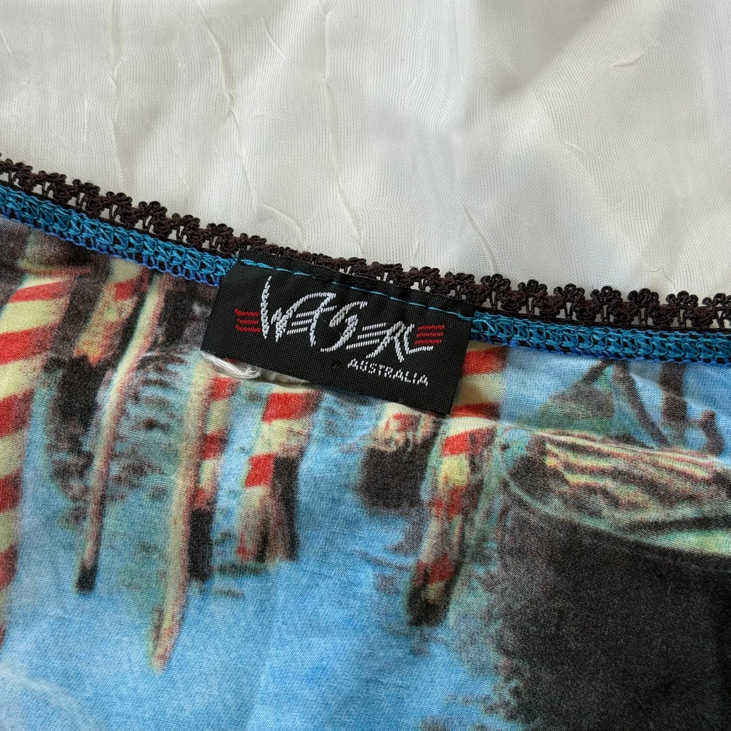 y2k euro style long sleeve top
