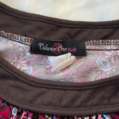 Flower babydoll boho top