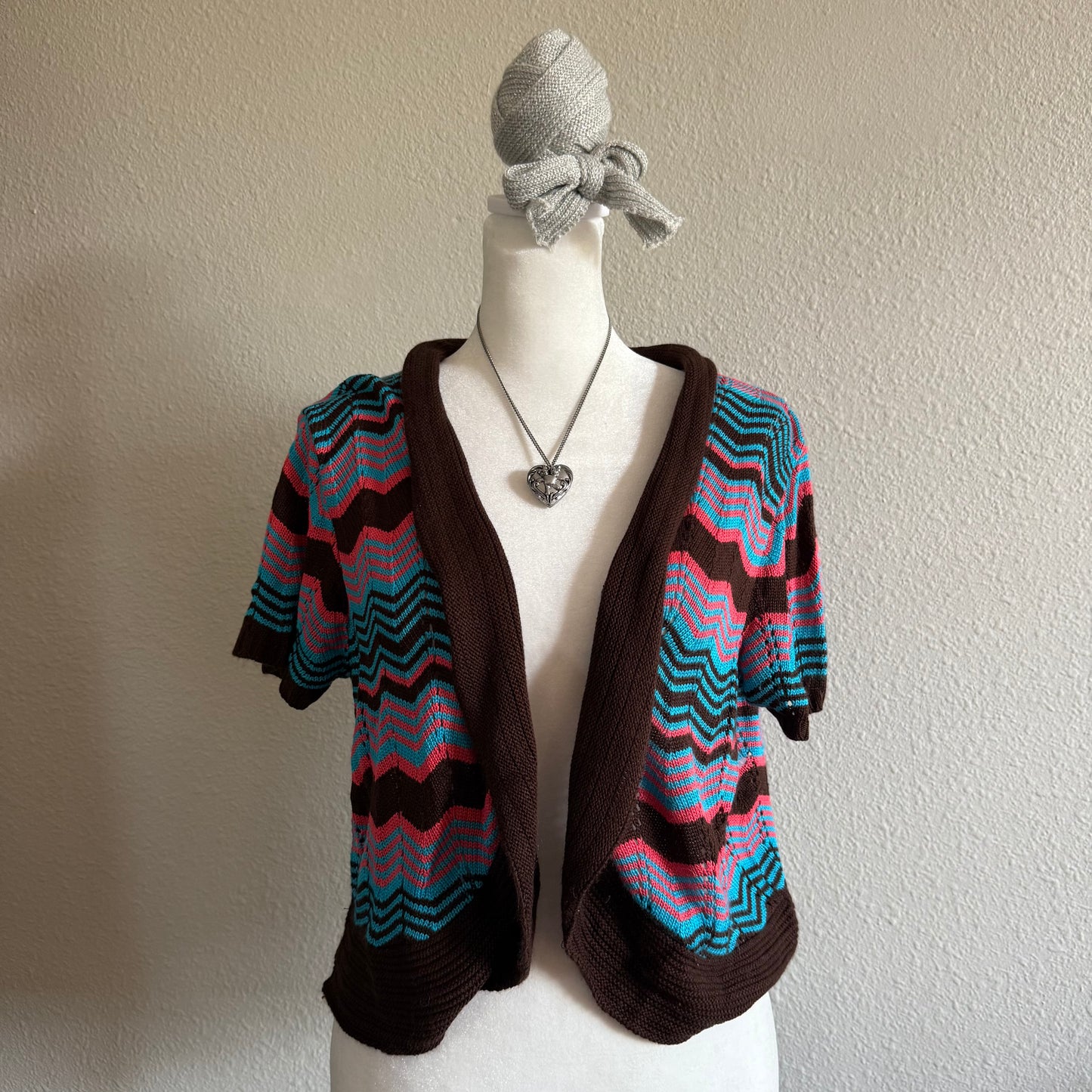 Fairy striped boho cardigan