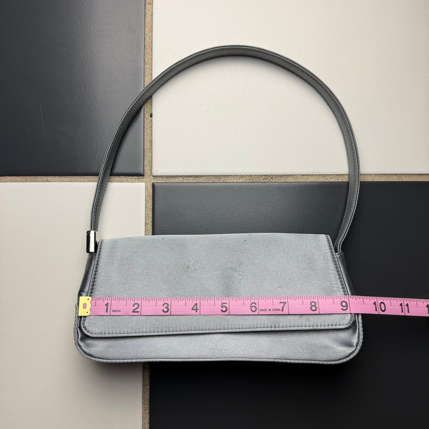 Liz Claiborne grey shoulder bag