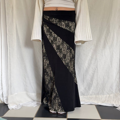 Evening lace maxi