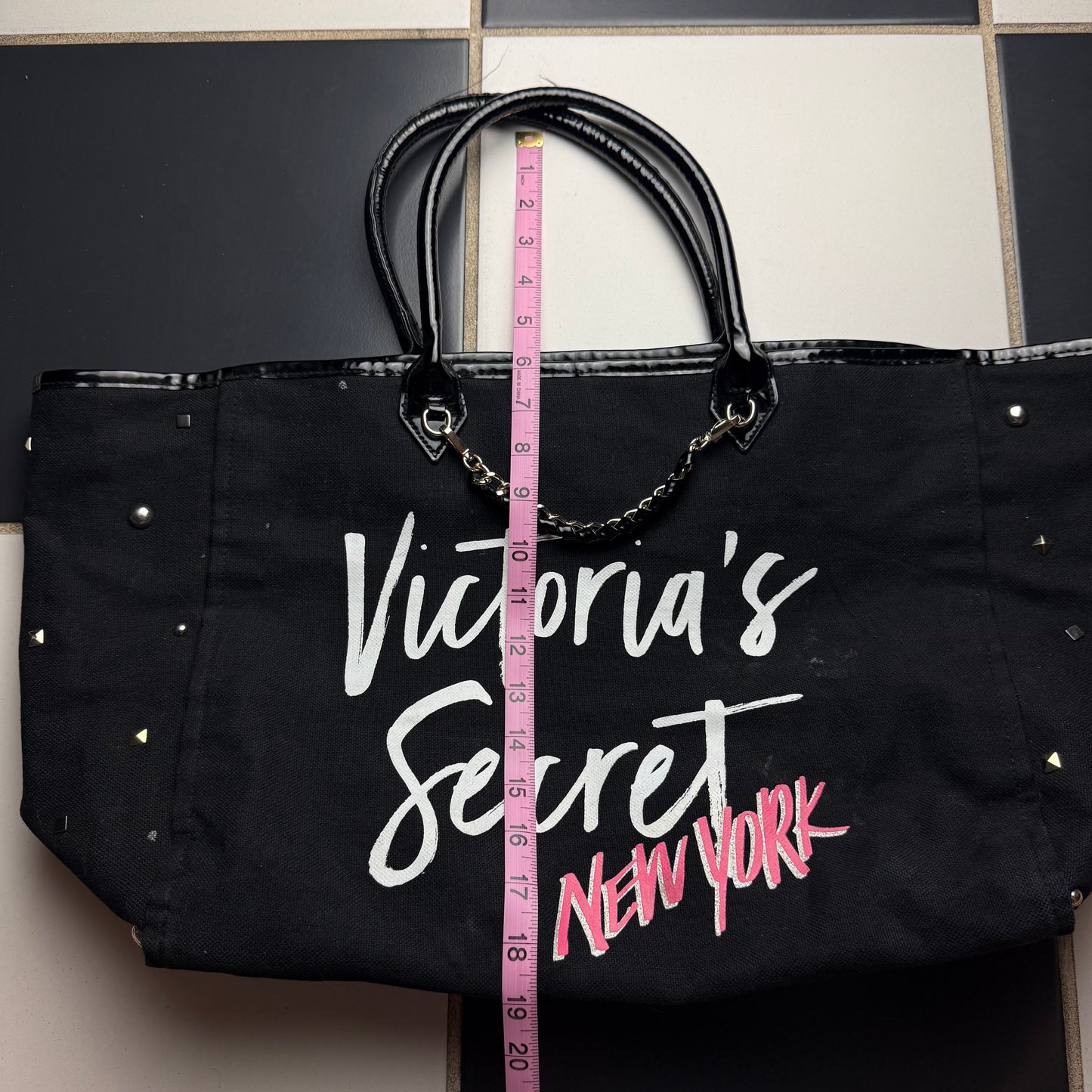 Victoria’s Secret studded tote