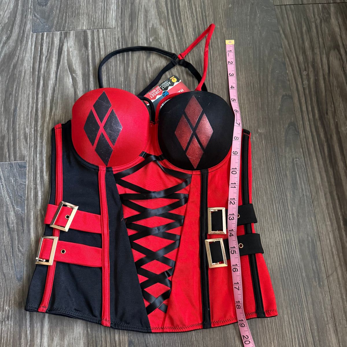 Harley Quinn costume corset