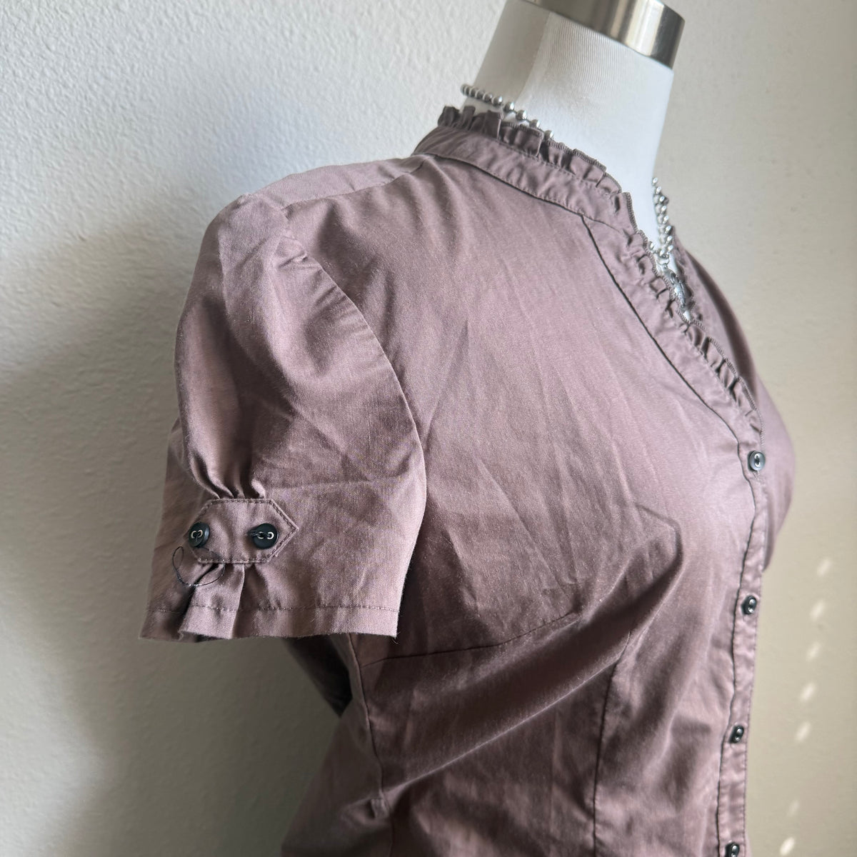 Alice’s button up top