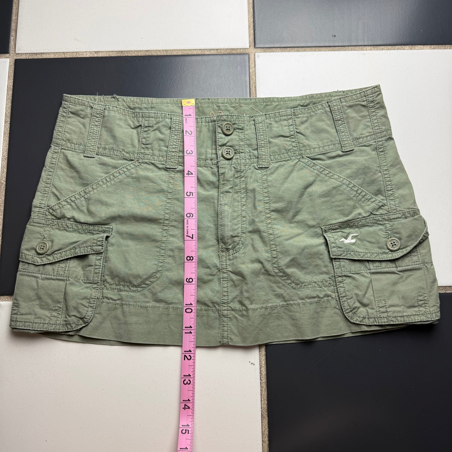 Hollister cargo mini skirt