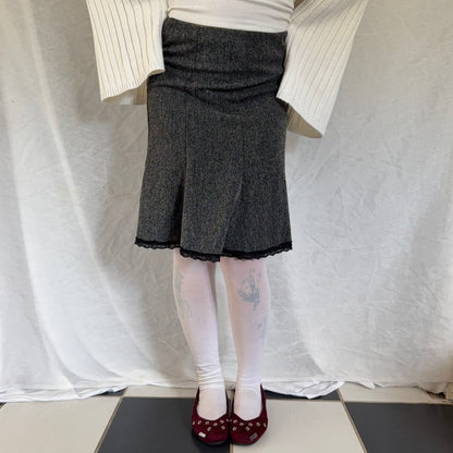 Office siren midi skirt