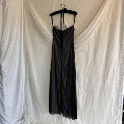 2000s Taboo prom halter dress