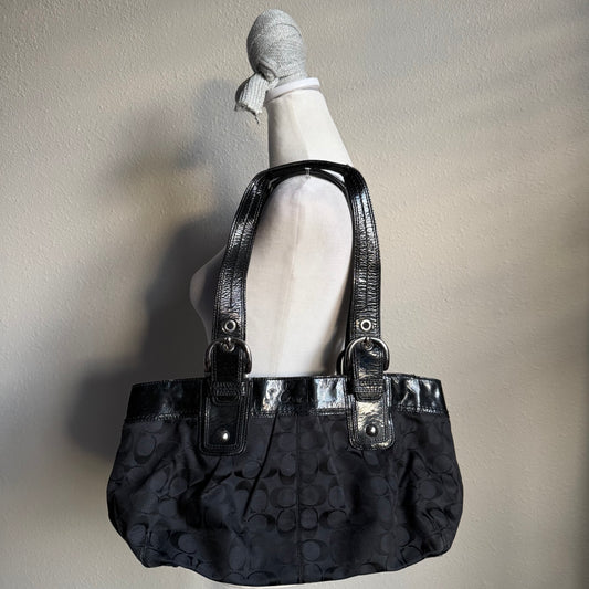 Black Coach shoulder bag