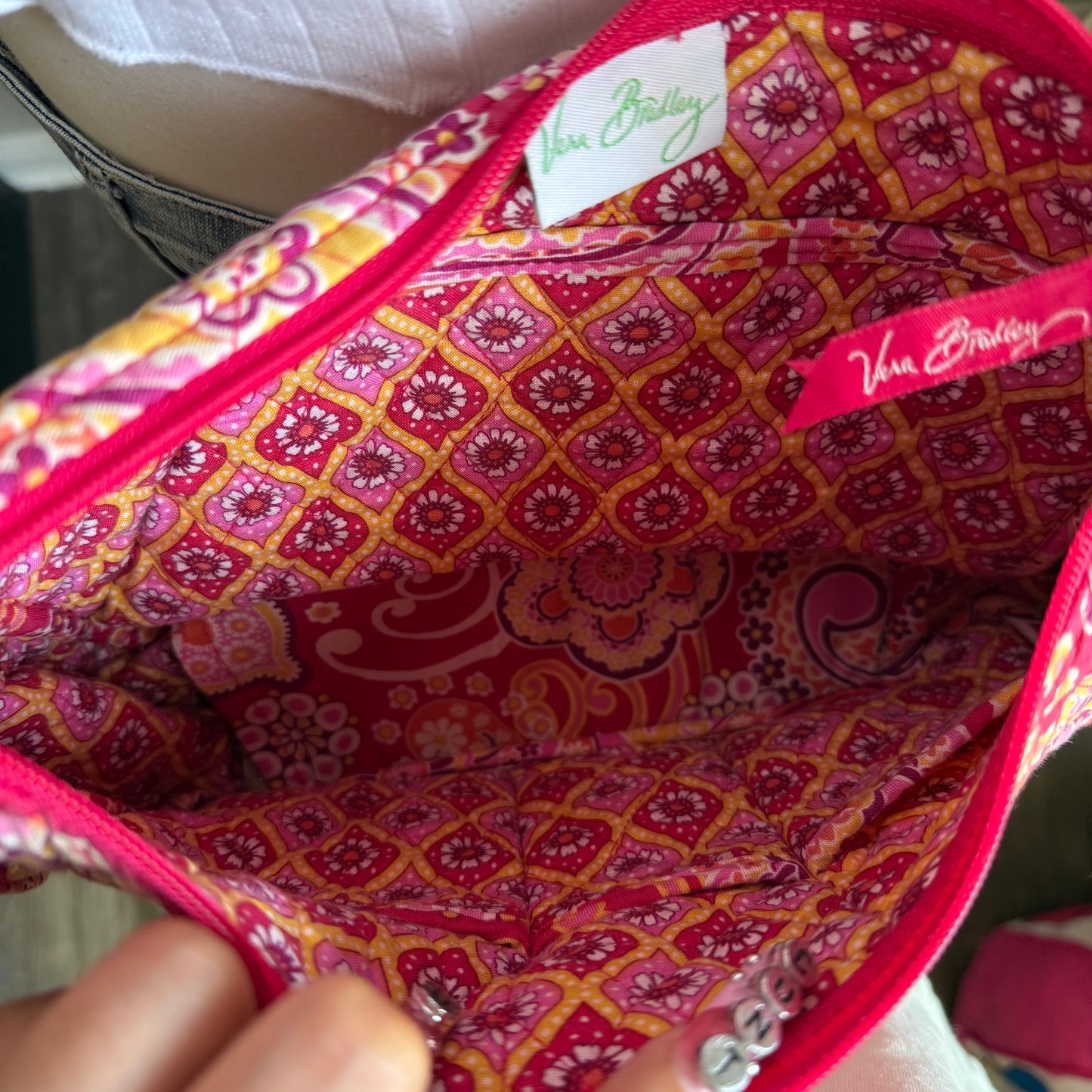 Vera Bradley Raspberry Fizz bag