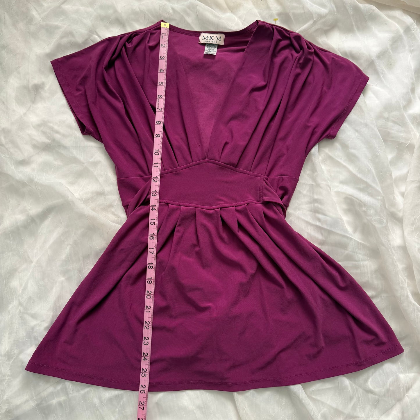 Whimsical pink fitted blouse