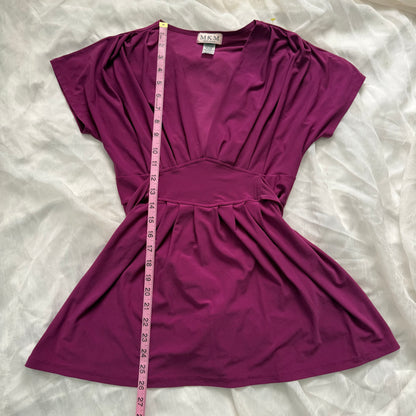 Whimsical pink fitted blouse