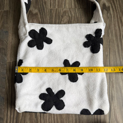 Handmade flower tote bag