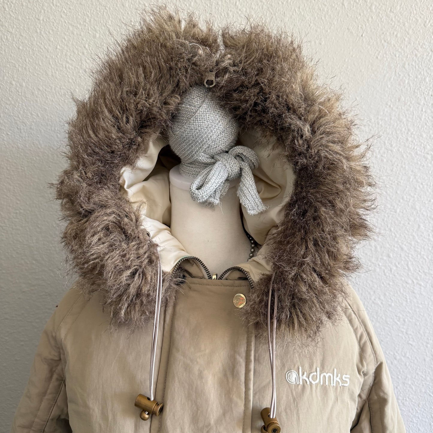 AKDMKS reversible puffer jacket