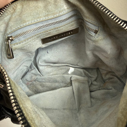 Marc Jacobs black leather shoulder bag