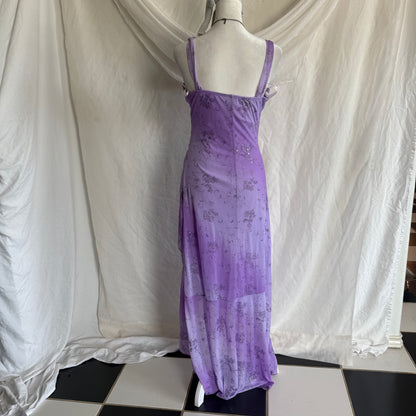 Taboo purple fairy glitter dress