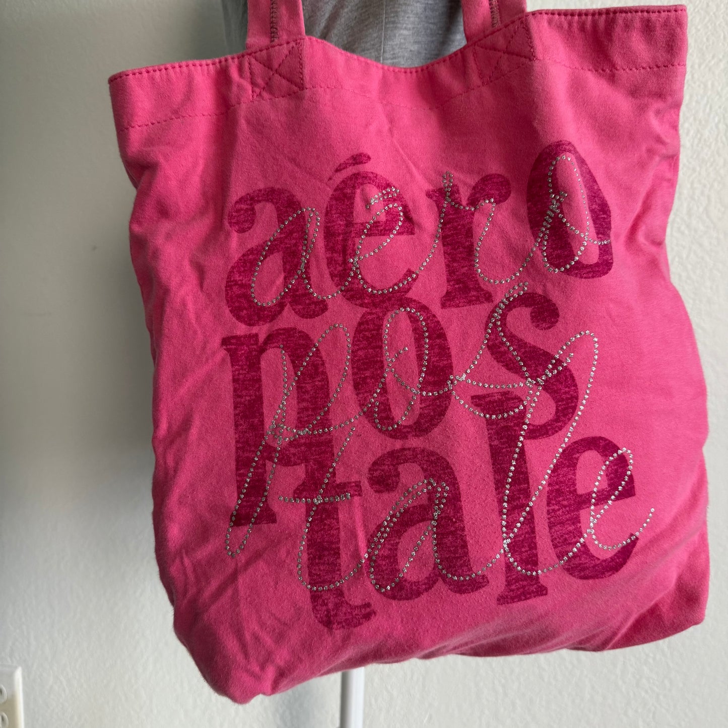 Aeropostale pink tote bag