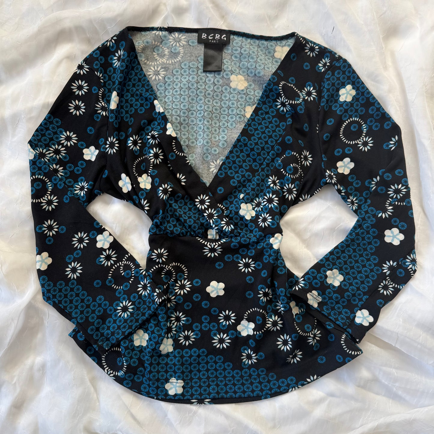 BCBG boho long sleeve top
