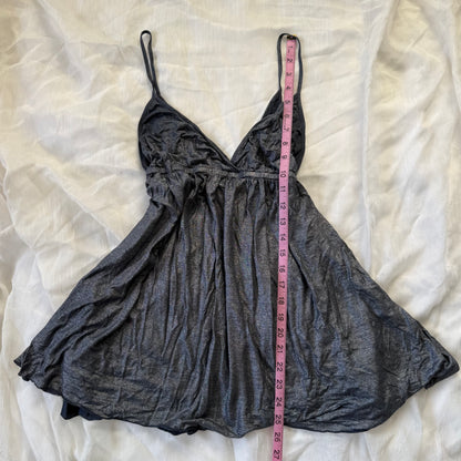 Velvet metallic cami top