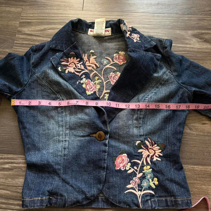 Bisou Bisou denim blazer