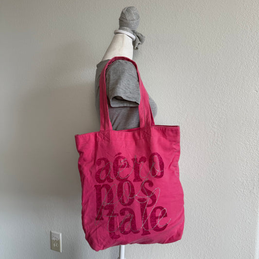 Aeropostale pink tote bag