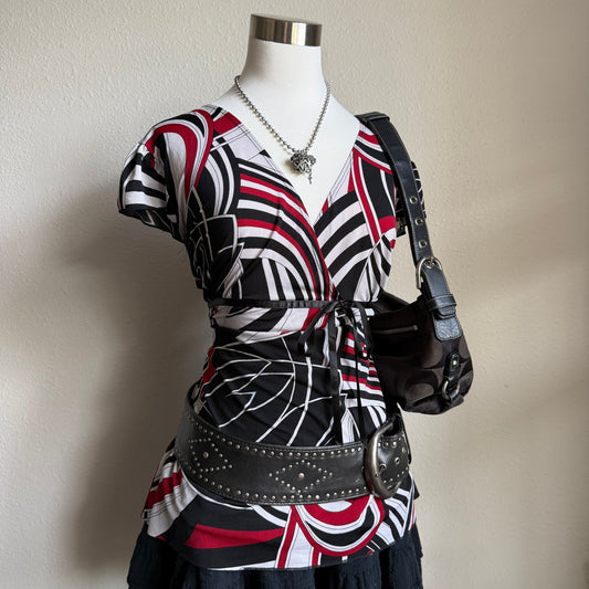Stella’s patterned top