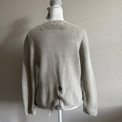 Knitted cottage cardigan