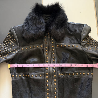 Vintage Cache studded jacket