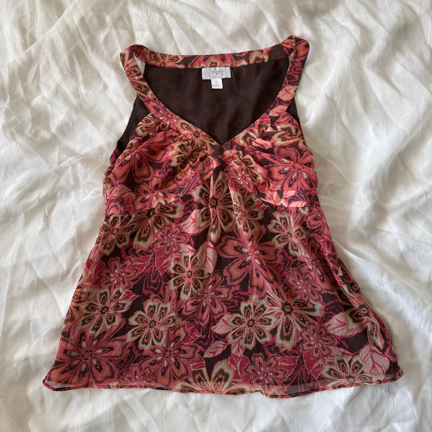 summer boho flower cami